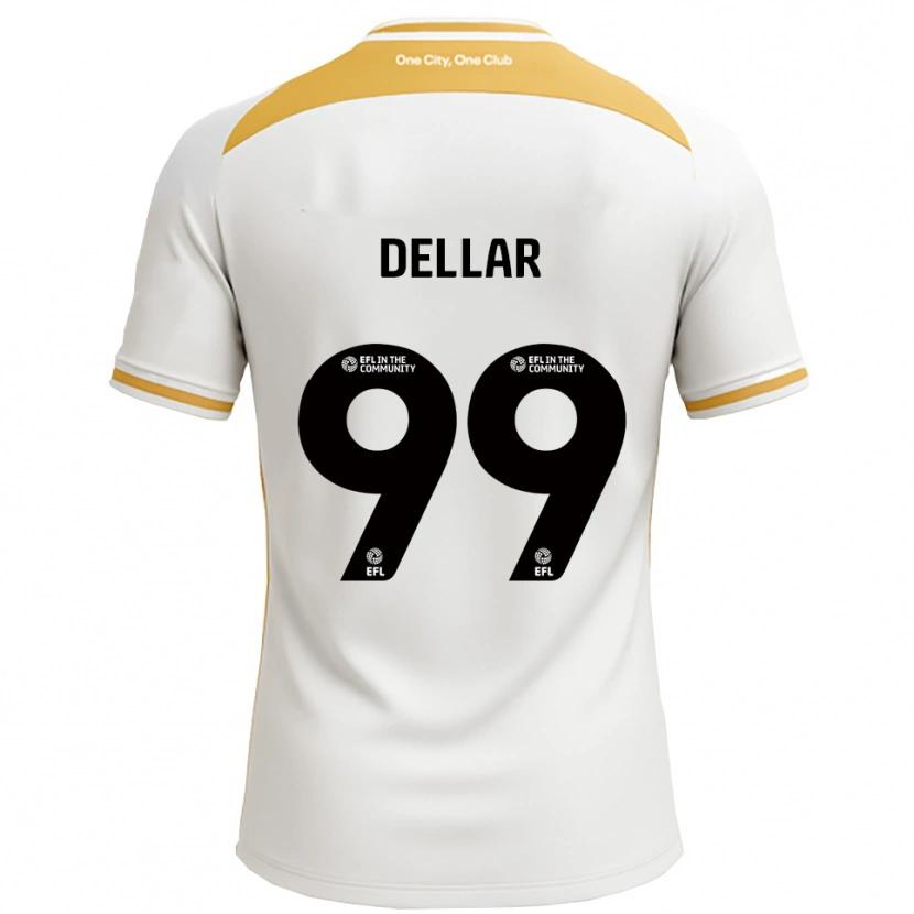 Danxen Damen Megan Dellar #99 Weiß Gold Heimtrikot Trikot 2025/26 T-Shirt Schweiz