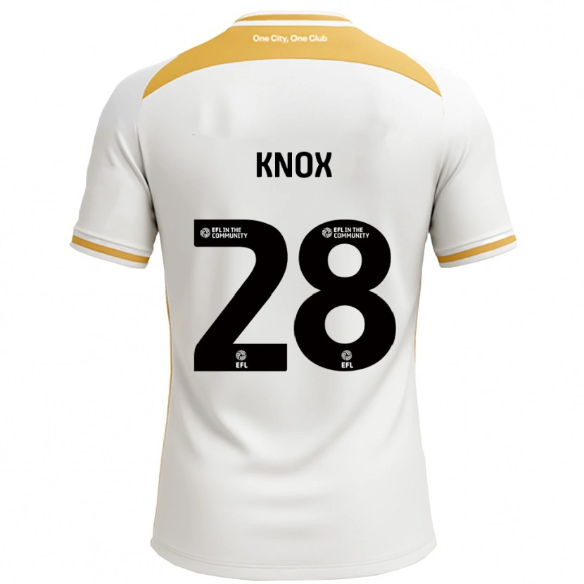 Danxen Damen Mollie Knox #28 Weiß Gold Heimtrikot Trikot 2025/26 T-Shirt Schweiz