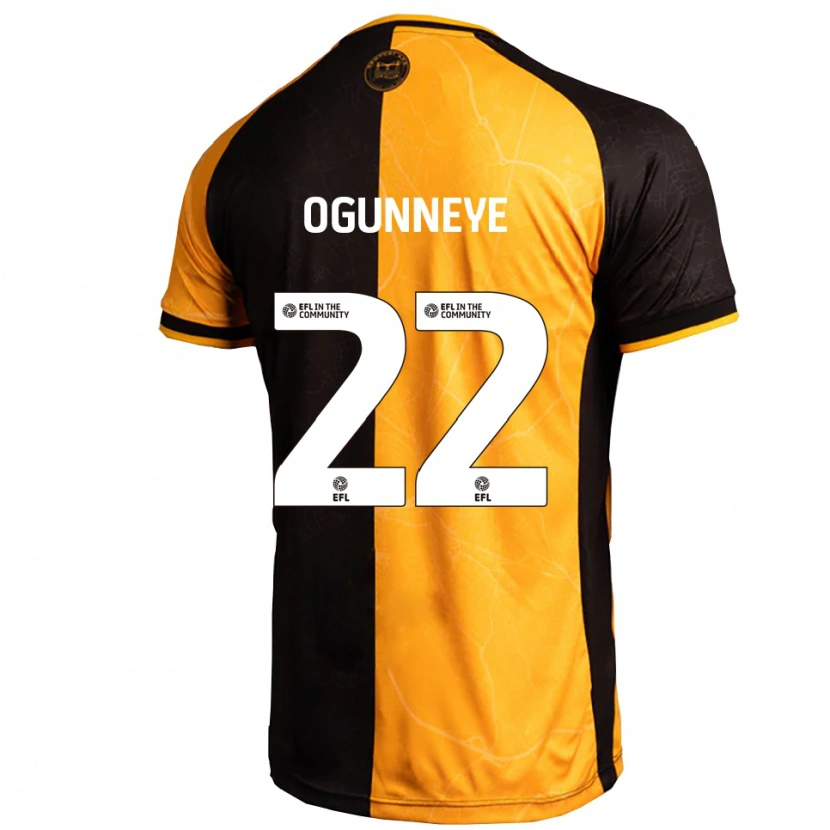 Danxen Damen Habeeb Ogunneye #22 Gelb Schwarz Heimtrikot Trikot 2025/26 T-Shirt Schweiz