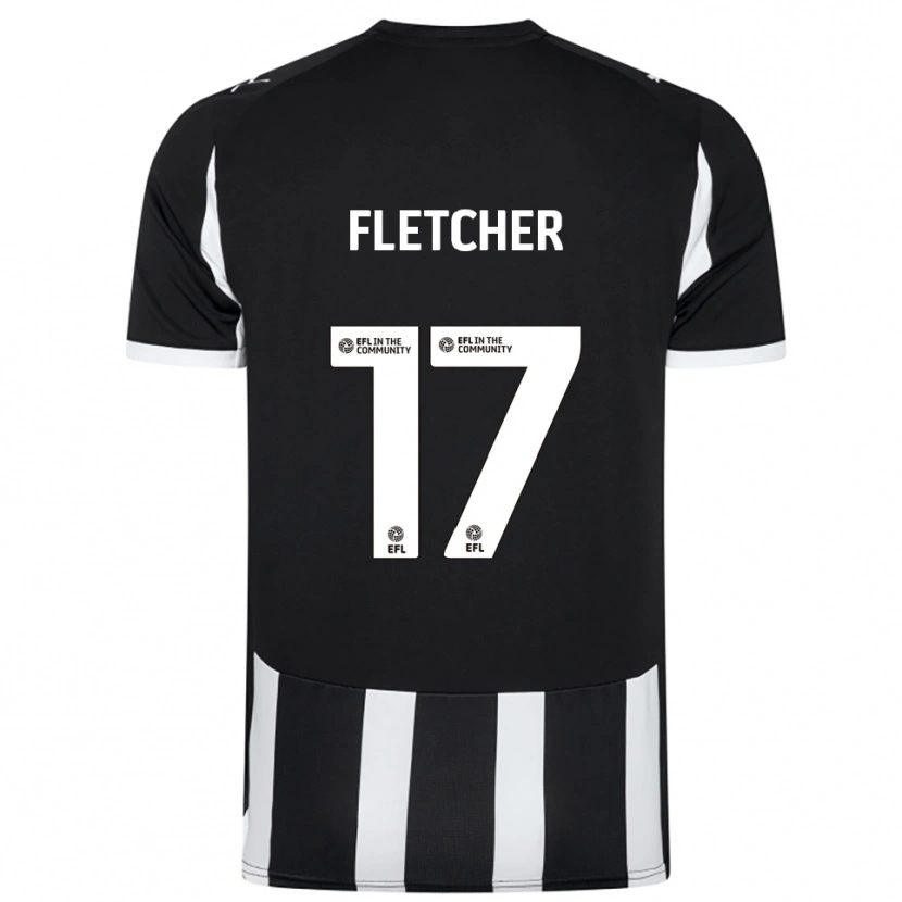 Danxen Damen Luca Fletcher #17 Schwarz Weiß Heimtrikot Trikot 2025/26 T-Shirt Schweiz