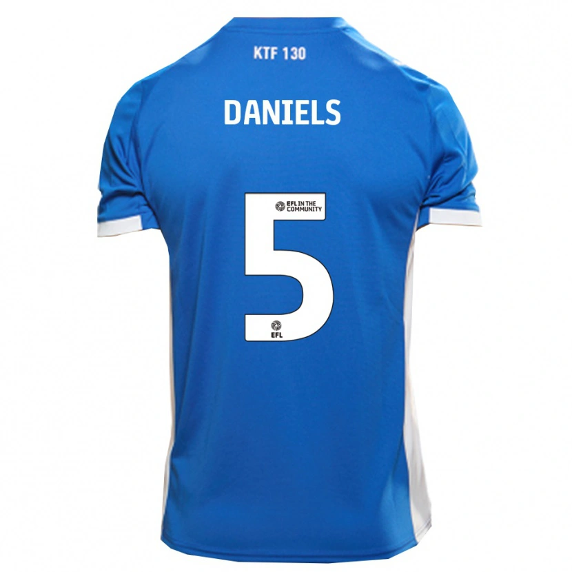 Danxen Damen Donervon Daniels #5 Blau Weiß Heimtrikot Trikot 2025/26 T-Shirt Schweiz