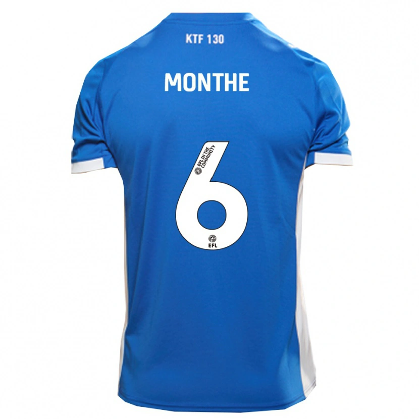 Danxen Damen Manny Monthe #6 Blau Weiß Heimtrikot Trikot 2025/26 T-Shirt Schweiz