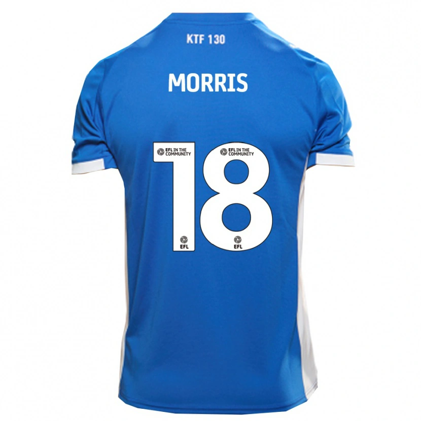Danxen Damen Kieron Morris #18 Blau Weiß Heimtrikot Trikot 2025/26 T-Shirt Schweiz