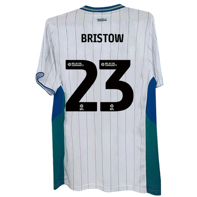 Danxen Damen Ethan Bristow #23 Weiß Grün Blau Heimtrikot Trikot 2025/26 T-Shirt Schweiz