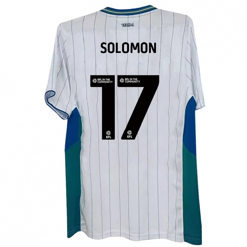 Danxen Damen Sol Solomon #17 Weiß Grün Blau Heimtrikot Trikot 2025/26 T-Shirt Schweiz