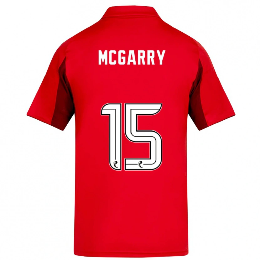 Danxen Damen James Mcgarry #15 Rot Burgunderrot Heimtrikot Trikot 2025/26 T-Shirt Schweiz