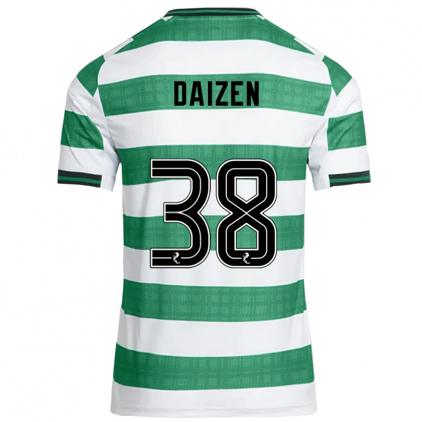 Danxen Damen Daizen Maeda #38 Grün Weiß Heimtrikot Trikot 2025/26 T-Shirt Schweiz