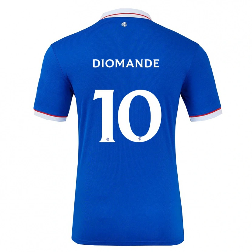 Danxen Damen Mohamed Diomandé #10 Blau Weiß Heimtrikot Trikot 2025/26 T-Shirt Schweiz