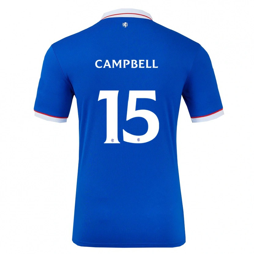Danxen Damen Connor Campbell #15 Blau Weiß Heimtrikot Trikot 2025/26 T-Shirt Schweiz