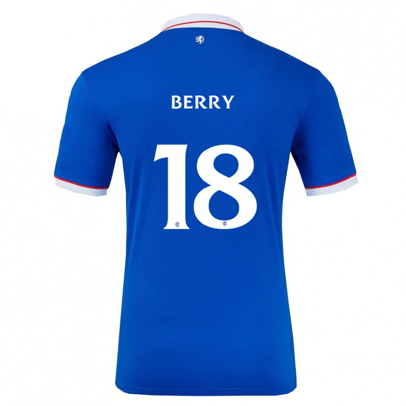 Danxen Damen Laura Berry #18 Blau Weiß Heimtrikot Trikot 2025/26 T-Shirt Schweiz