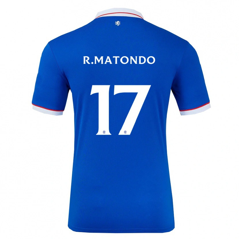 Danxen Damen Rabbi Matondo #17 Blau Weiß Heimtrikot Trikot 2025/26 T-Shirt Schweiz
