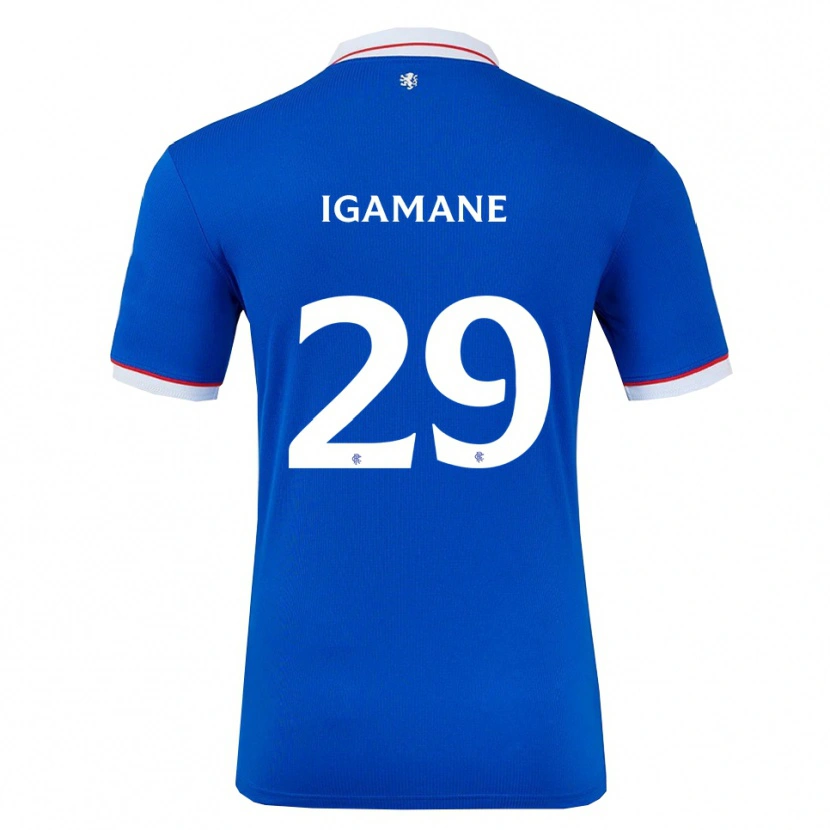 Danxen Damen Hamza Igamane #29 Blau Weiß Heimtrikot Trikot 2025/26 T-Shirt Schweiz