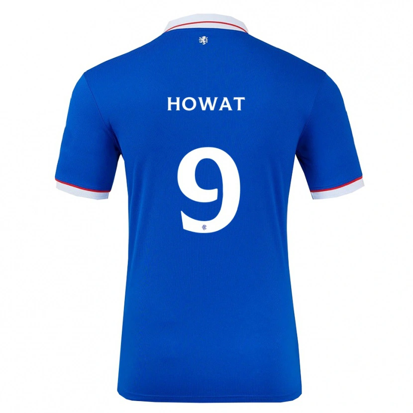 Danxen Damen Kirsty Howat #9 Blau Weiß Heimtrikot Trikot 2025/26 T-Shirt Schweiz