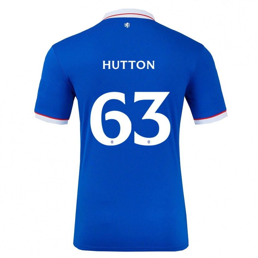 Danxen Damen Zander Hutton #63 Blau Weiß Heimtrikot Trikot 2025/26 T-Shirt Schweiz