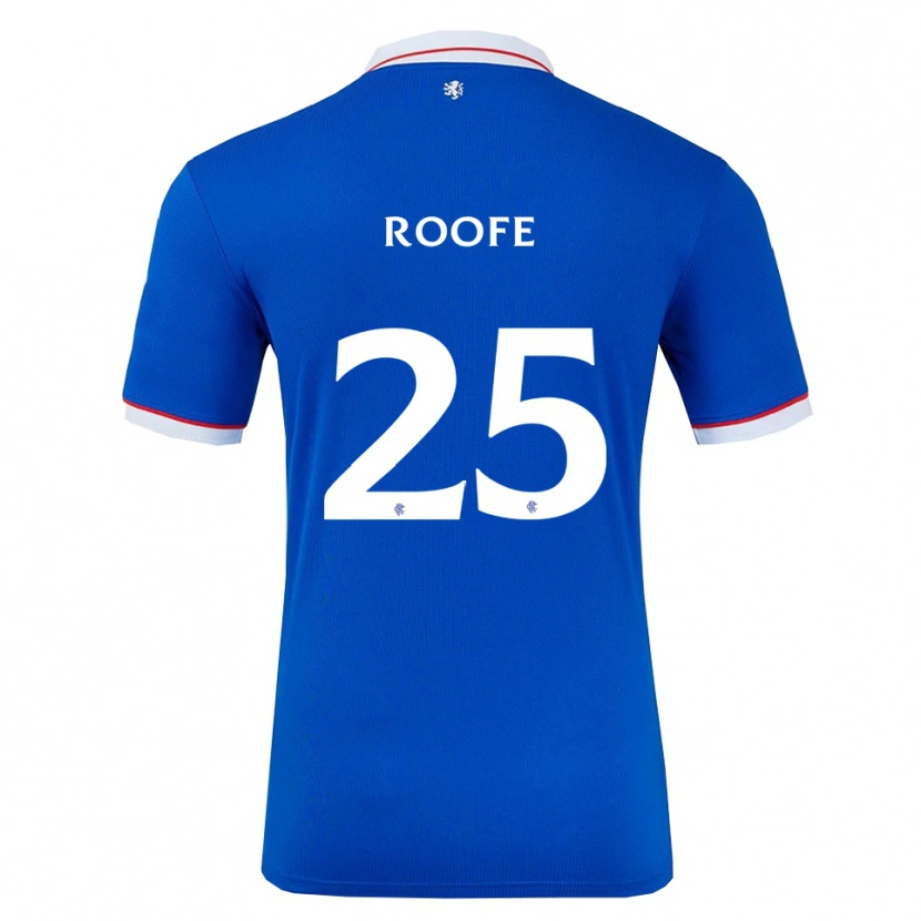 Danxen Damen Kemar Roofe #25 Blau Weiß Heimtrikot Trikot 2025/26 T-Shirt Schweiz