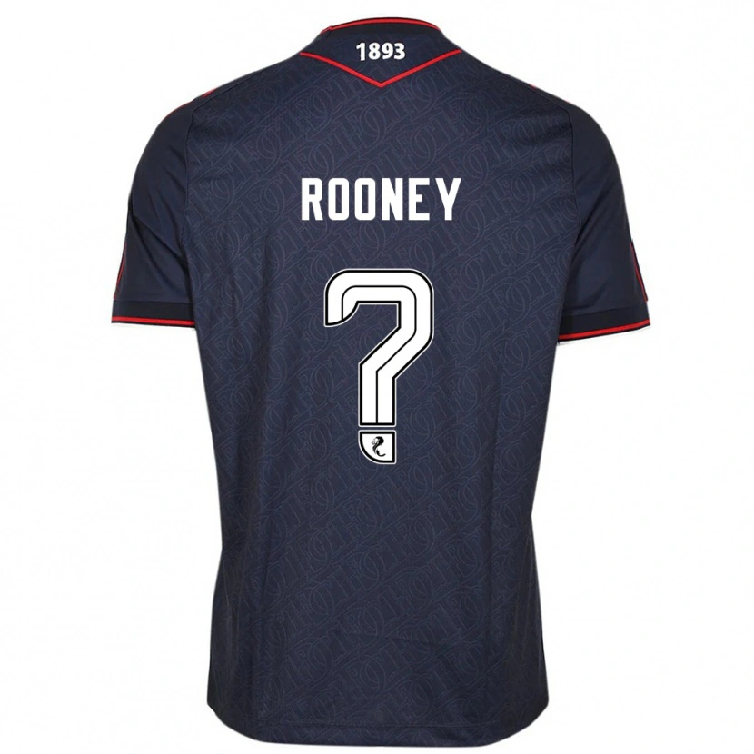 Danxen Damen Chris Rooney #0 Marine Weiß Heimtrikot Trikot 2025/26 T-Shirt Schweiz