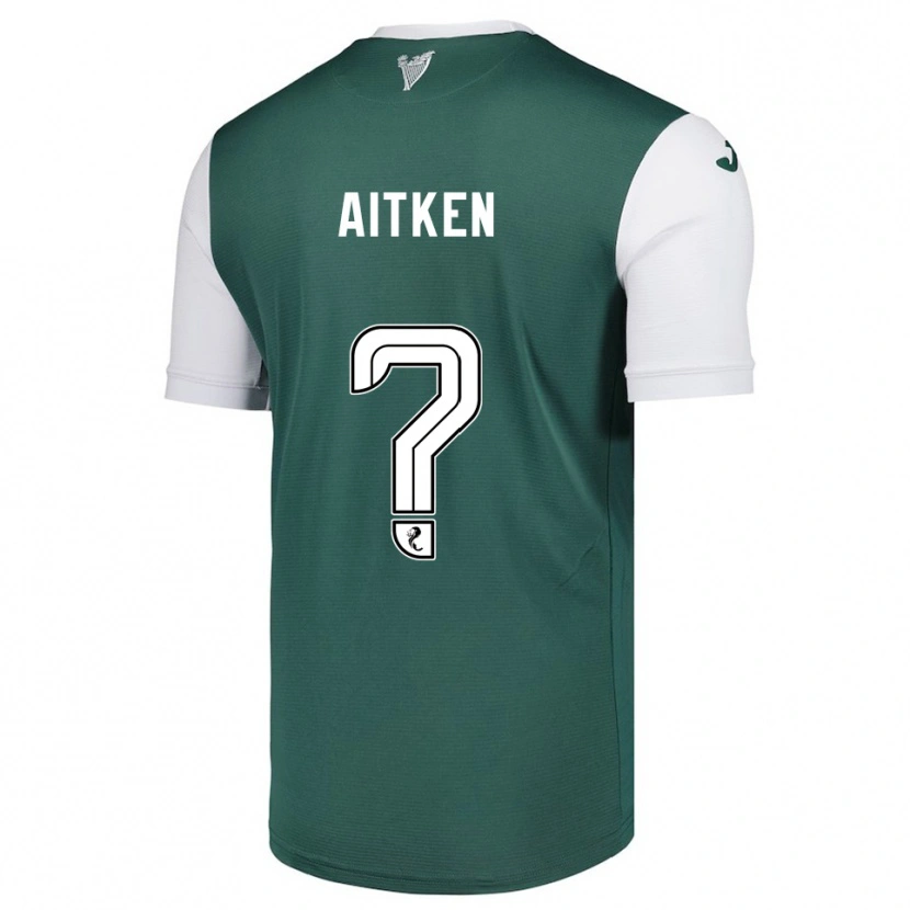 Danxen Damen Conor Aitken #0 Grün Weiß Heimtrikot Trikot 2025/26 T-Shirt Schweiz