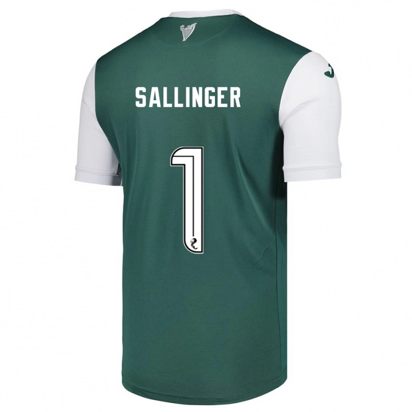 Danxen Damen Raphael Sallinger #1 Grün Weiß Heimtrikot Trikot 2025/26 T-Shirt Schweiz
