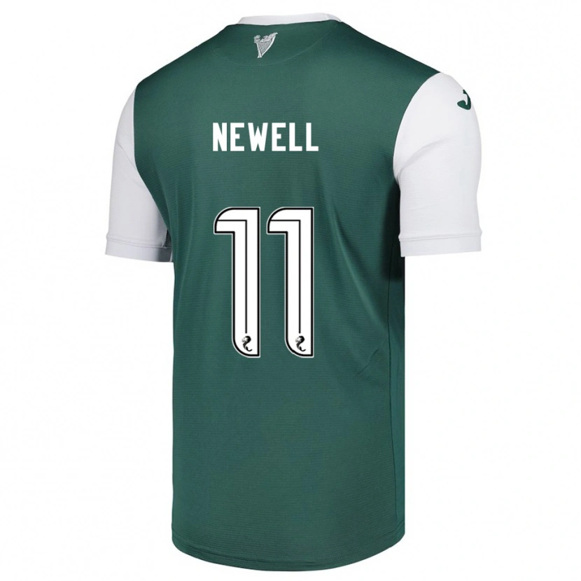 Danxen Damen Joe Newell #11 Grün Weiß Heimtrikot Trikot 2025/26 T-Shirt Schweiz