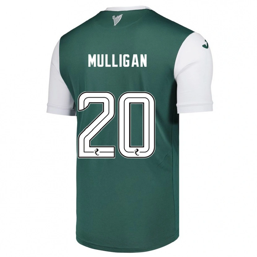 Danxen Damen Josh Mulligan #20 Grün Weiß Heimtrikot Trikot 2025/26 T-Shirt Schweiz