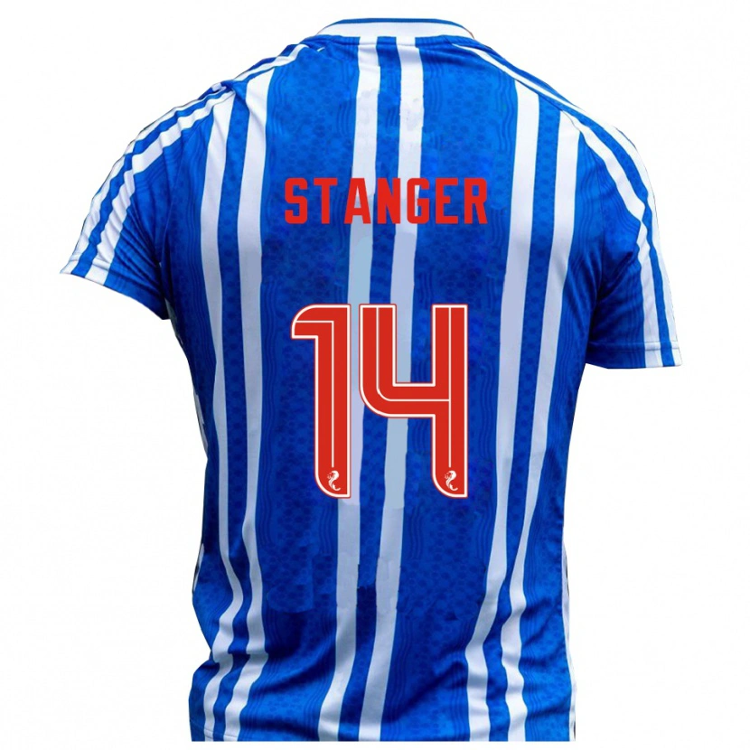 Danxen Damen George Stanger #14 Blau Weiß Heimtrikot Trikot 2025/26 T-Shirt Schweiz