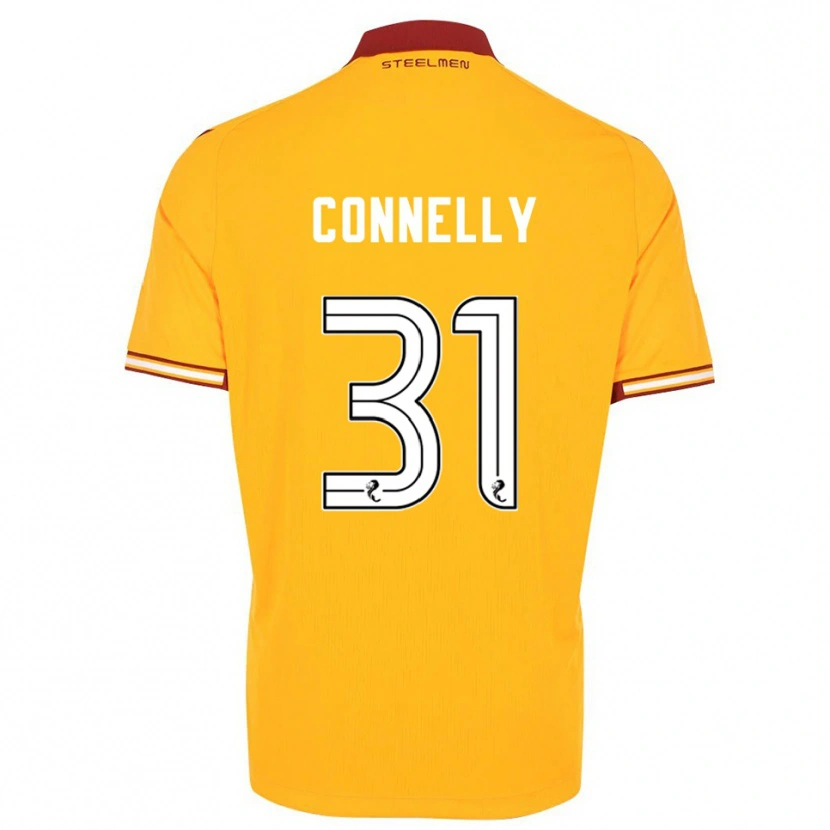 Danxen Damen Matty Connelly #31 Gelb Burgunderrot Heimtrikot Trikot 2025/26 T-Shirt Schweiz