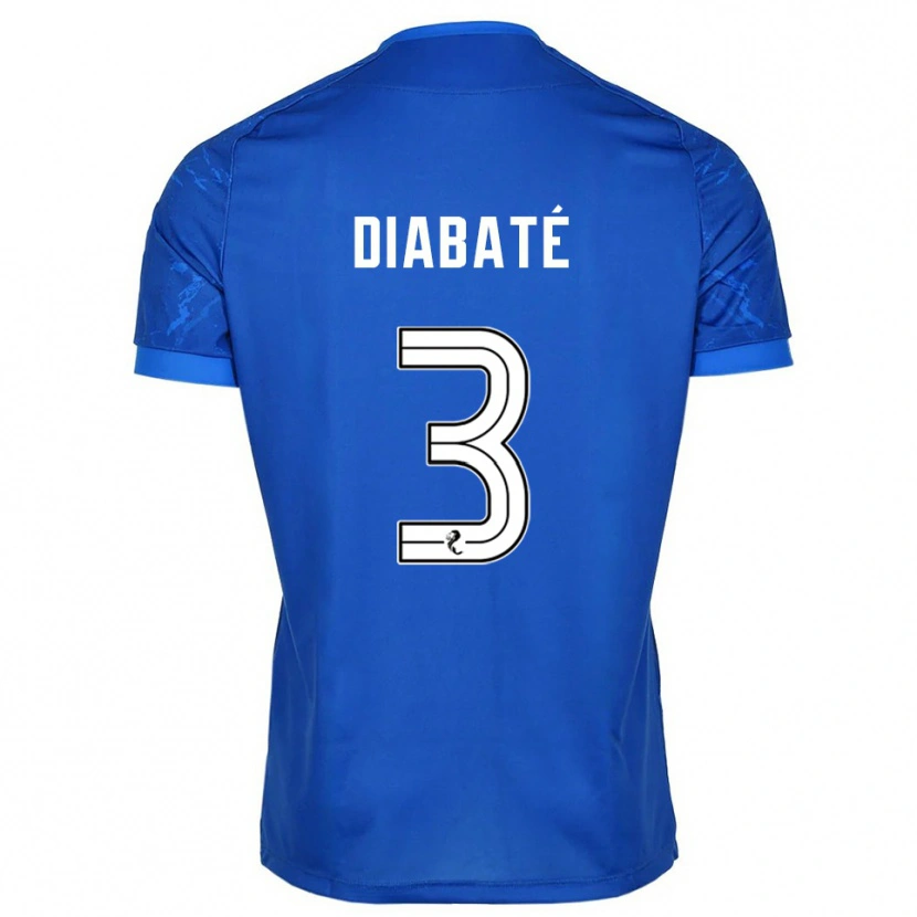 Danxen Damen Cheick Diabaté #3 Blau Weiß Heimtrikot Trikot 2025/26 T-Shirt Schweiz