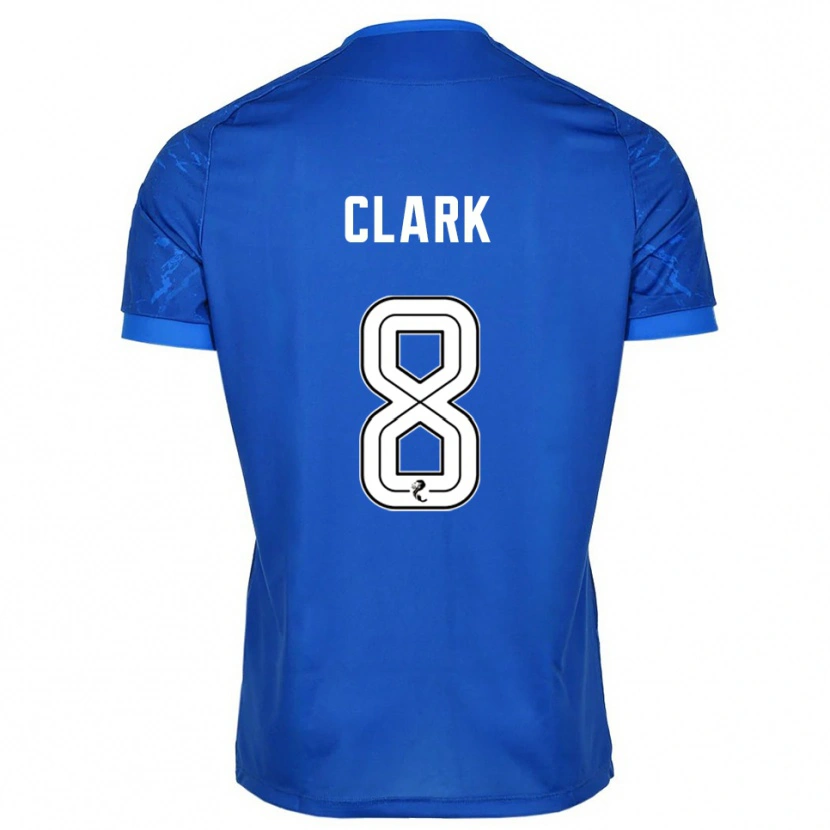 Danxen Damen Hannah Clark #8 Blau Weiß Heimtrikot Trikot 2025/26 T-Shirt Schweiz