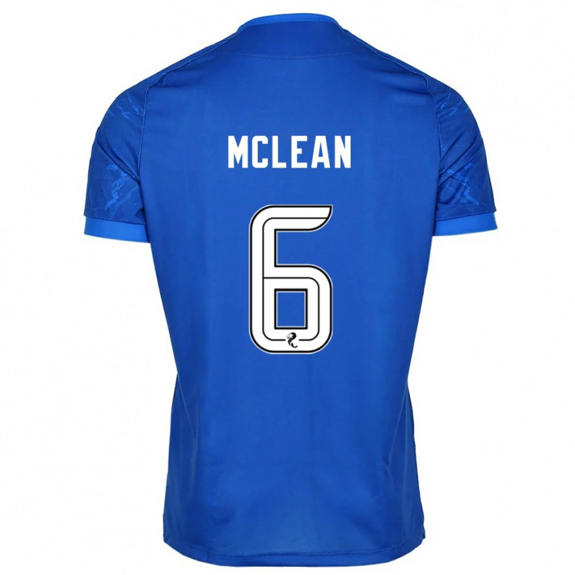 Danxen Damen Elvie Mclean #6 Blau Weiß Heimtrikot Trikot 2025/26 T-Shirt Schweiz