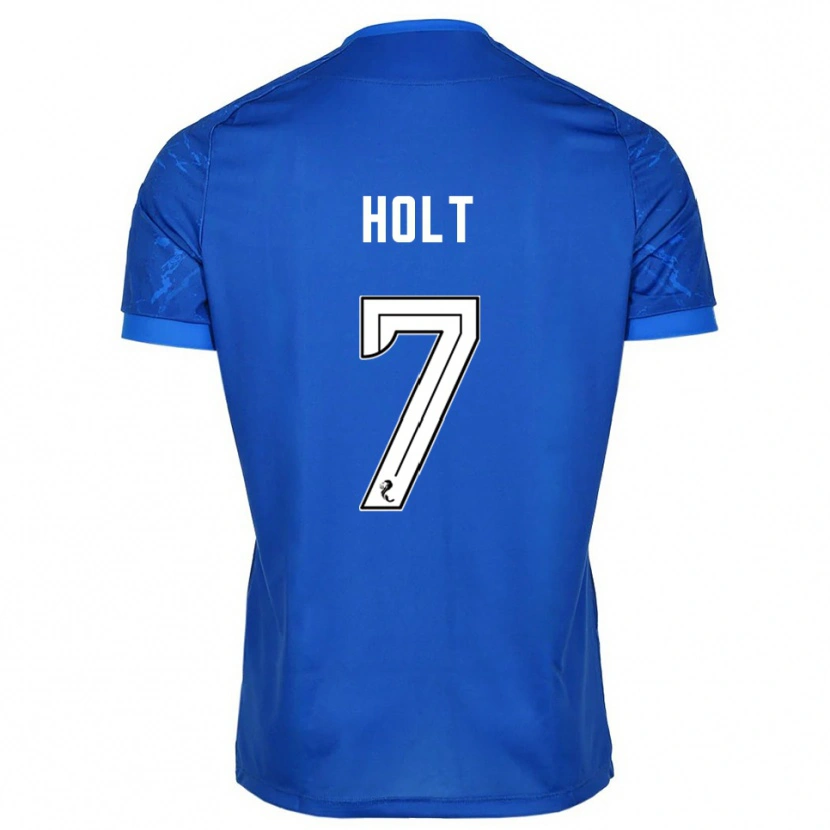 Danxen Damen Jason Holt #7 Blau Weiß Heimtrikot Trikot 2025/26 T-Shirt Schweiz