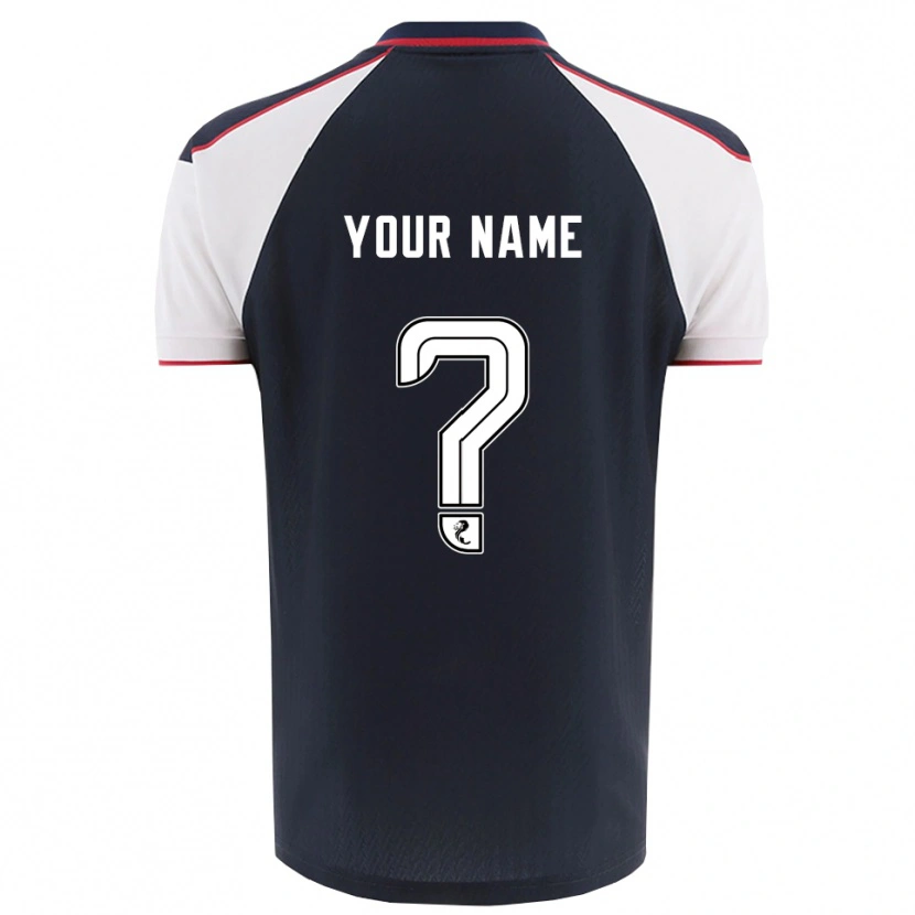 Danxen Damen Ihren Namen #0 Marine Weiß Heimtrikot Trikot 2025/26 T-Shirt Schweiz