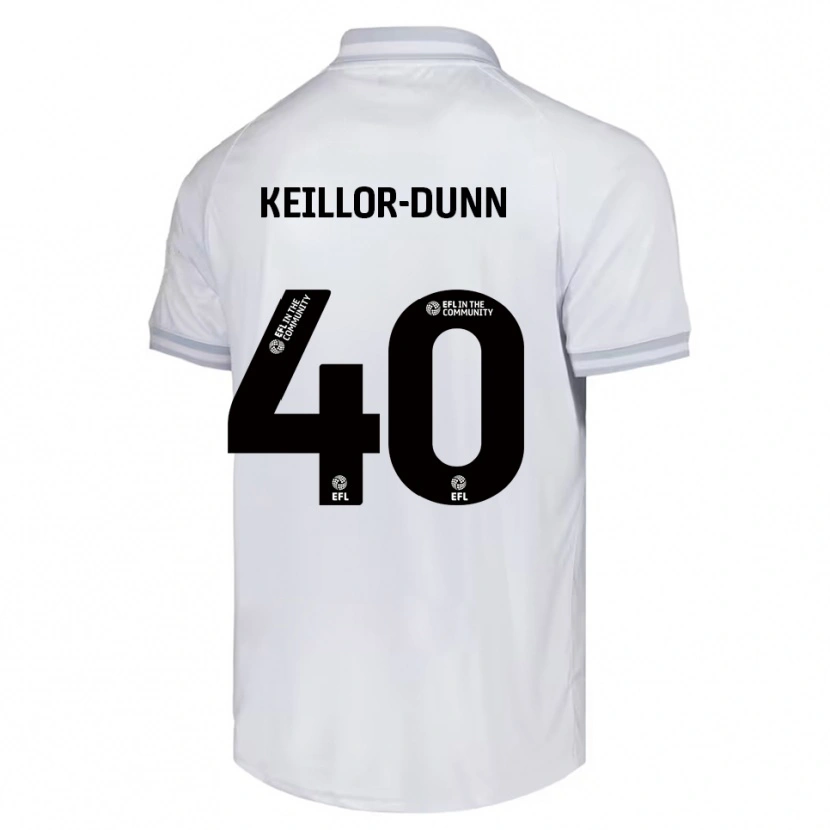 Danxen Damen Davis Keillor-Dunn #40 Weiß Grau Schwarz Auswärtstrikot Trikot 2025/26 T-Shirt Schweiz