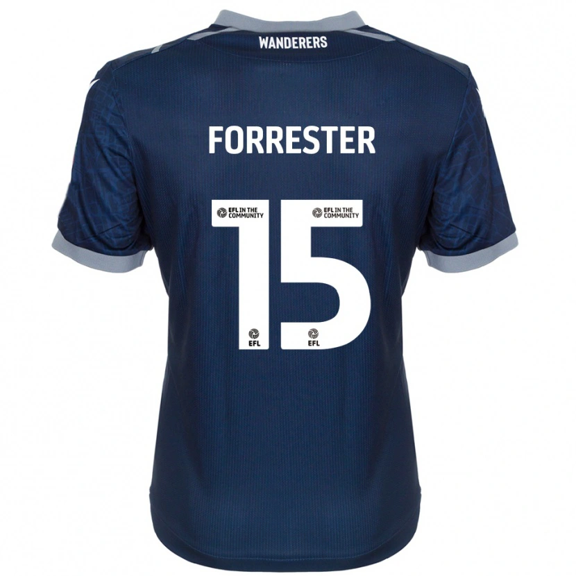 Danxen Damen Will Forrester #15 Marine Grau Auswärtstrikot Trikot 2025/26 T-Shirt Schweiz