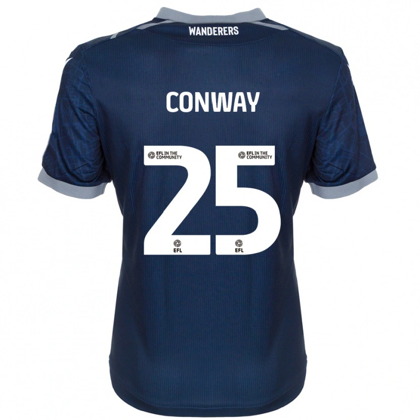 Danxen Damen Max Conway #25 Marine Grau Auswärtstrikot Trikot 2025/26 T-Shirt Schweiz