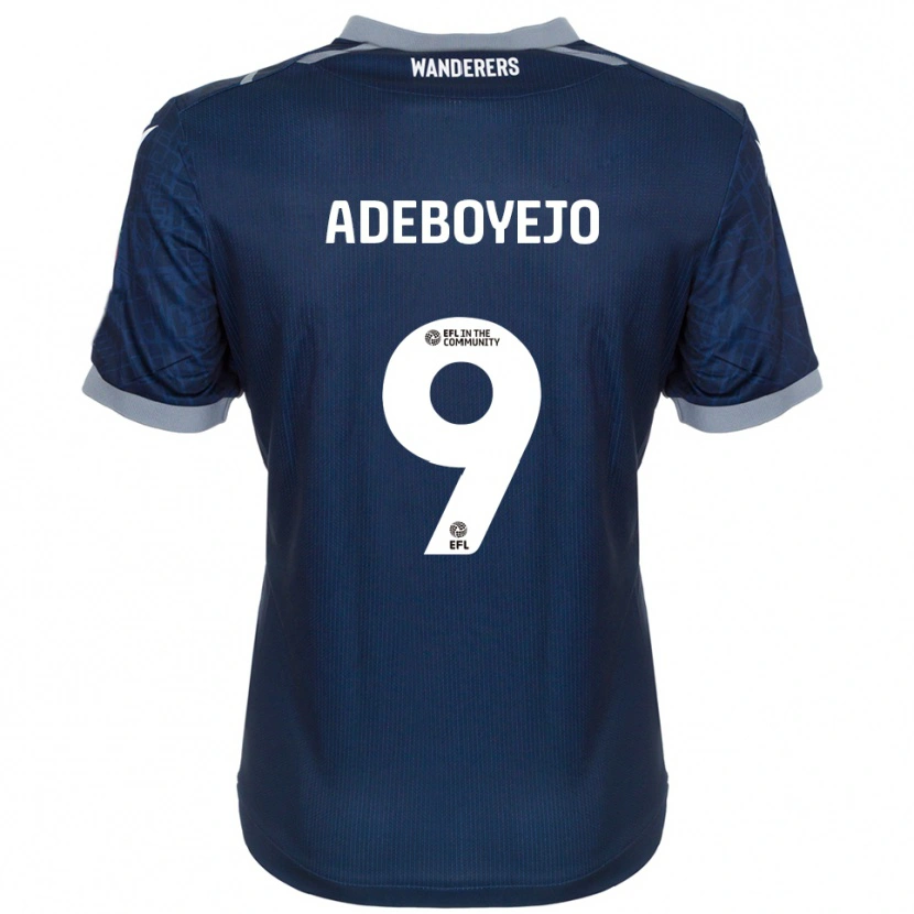 Danxen Damen Victor Adeboyejo #9 Marine Grau Auswärtstrikot Trikot 2025/26 T-Shirt Schweiz