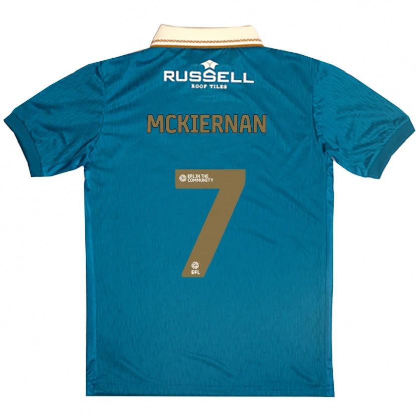 Danxen Damen Jj Mckiernan #7 Himmelblau Weiß Auswärtstrikot Trikot 2025/26 T-Shirt Schweiz