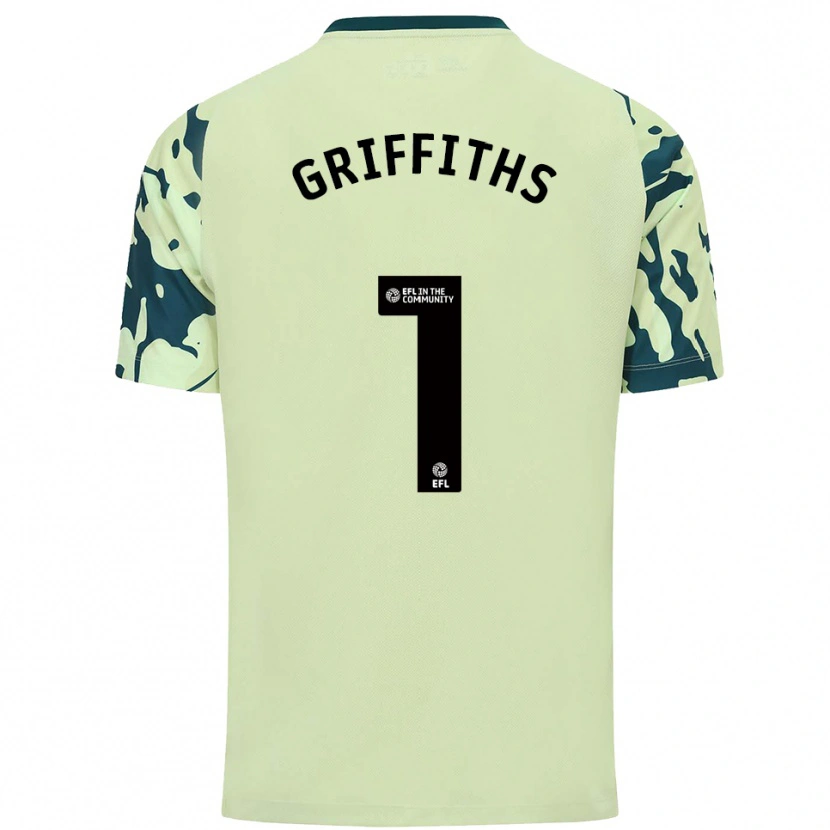 Danxen Damen Ewan Griffiths #1 Dunkelgrün Auswärtstrikot Trikot 2025/26 T-Shirt Schweiz
