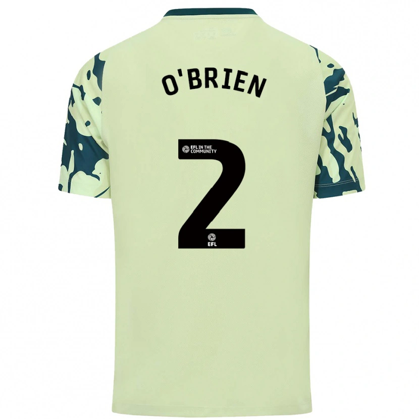 Danxen Damen Charlie O'brien #2 Dunkelgrün Auswärtstrikot Trikot 2025/26 T-Shirt Schweiz