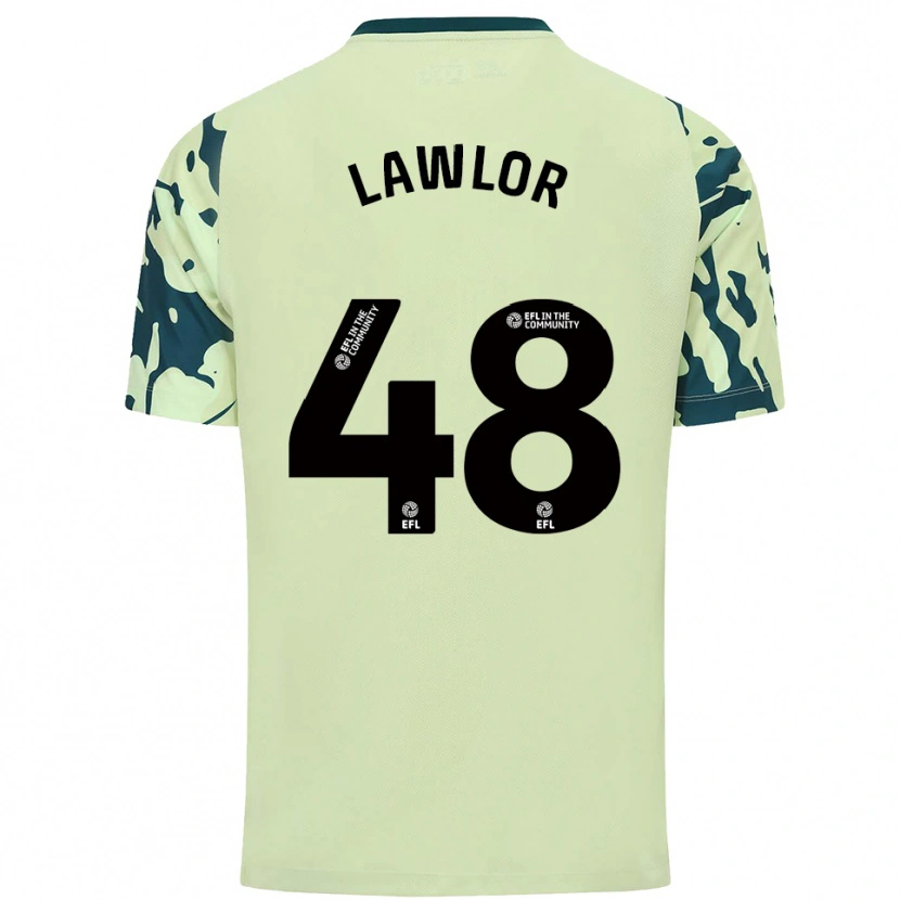 Danxen Damen Dylan Lawlor #48 Dunkelgrün Auswärtstrikot Trikot 2025/26 T-Shirt Schweiz
