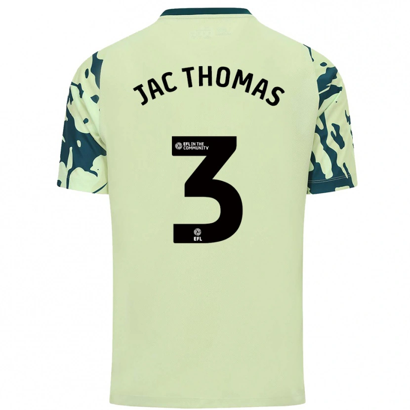 Danxen Damen Jac Thomas #3 Dunkelgrün Auswärtstrikot Trikot 2025/26 T-Shirt Schweiz