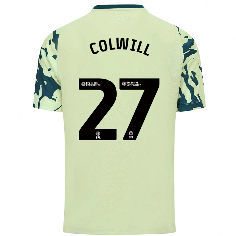 Danxen Damen Joel Colwill #27 Dunkelgrün Auswärtstrikot Trikot 2025/26 T-Shirt Schweiz