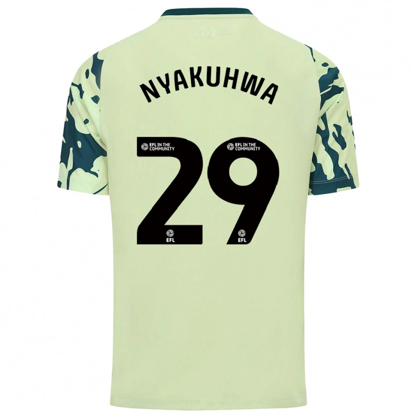 Danxen Damen Tanatswa Nyakuhwa #29 Dunkelgrün Auswärtstrikot Trikot 2025/26 T-Shirt Schweiz
