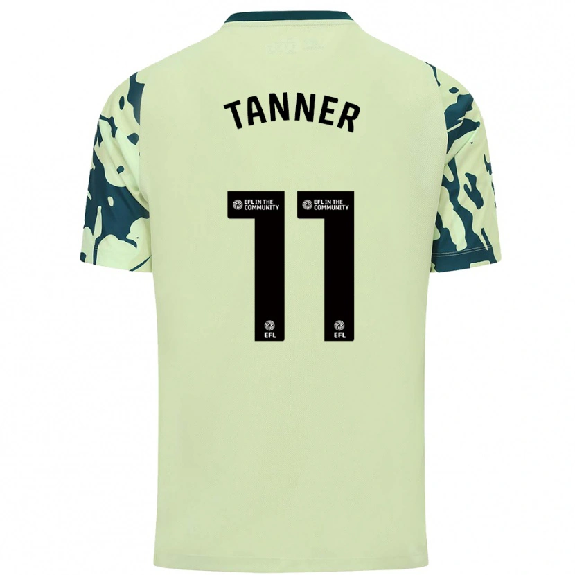Danxen Damen Ollie Tanner #11 Dunkelgrün Auswärtstrikot Trikot 2025/26 T-Shirt Schweiz