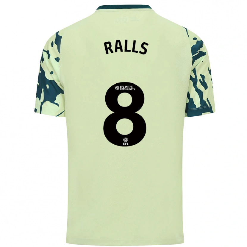 Danxen Damen Joe Ralls #8 Dunkelgrün Auswärtstrikot Trikot 2025/26 T-Shirt Schweiz