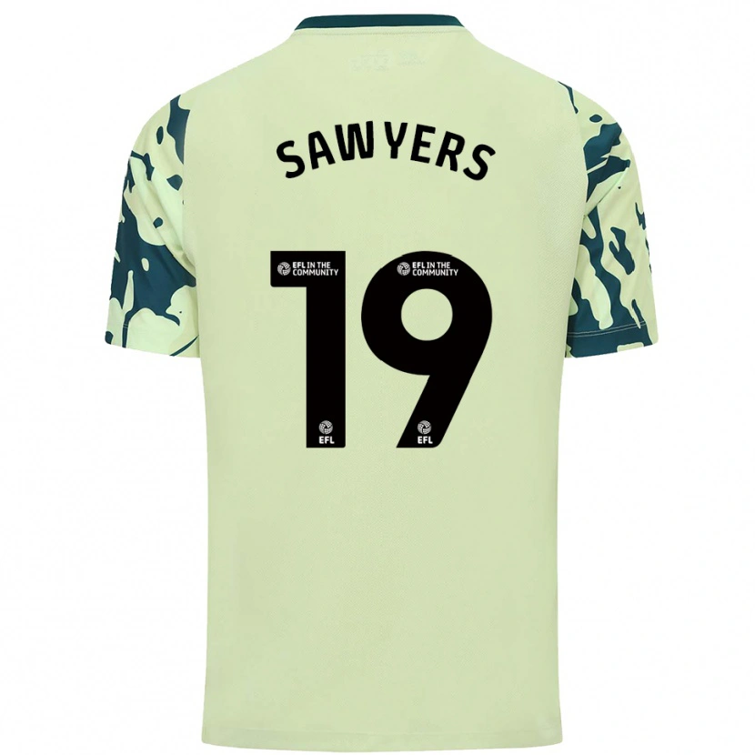 Danxen Damen Romaine Sawyers #19 Dunkelgrün Auswärtstrikot Trikot 2025/26 T-Shirt Schweiz