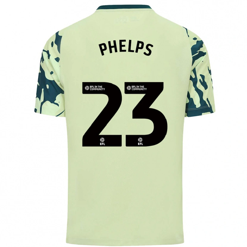 Danxen Damen Anna Phelps #23 Dunkelgrün Auswärtstrikot Trikot 2025/26 T-Shirt Schweiz