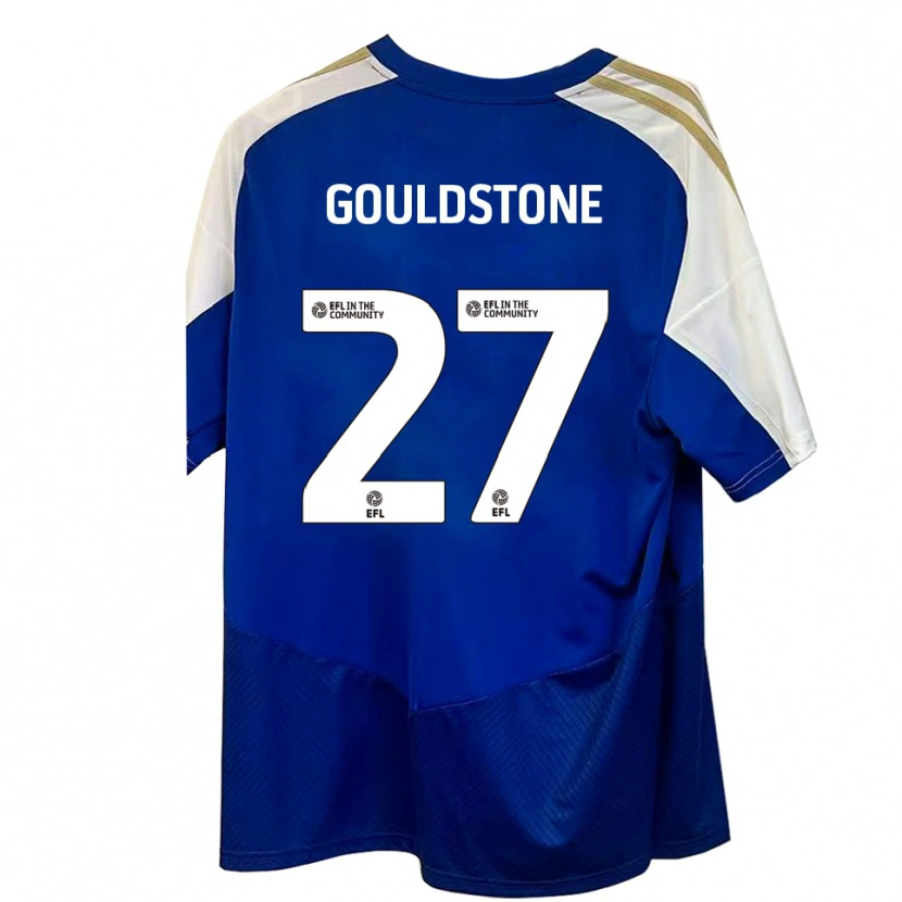 Danxen Damen Lemoni Gouldstone #27 Blau Weiß Gold Auswärtstrikot Trikot 2025/26 T-Shirt Schweiz