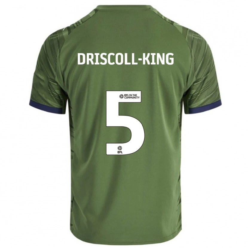 Danxen Damen Evie Driscoll-King #5 Grün Weiß Auswärtstrikot Trikot 2025/26 T-Shirt Schweiz