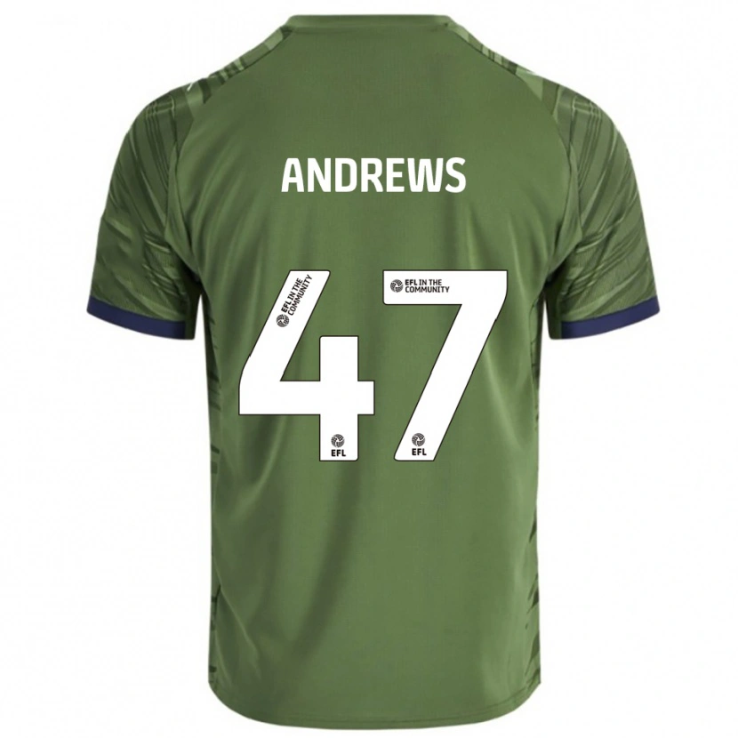Danxen Damen Joe Andrews #47 Grün Weiß Auswärtstrikot Trikot 2025/26 T-Shirt Schweiz