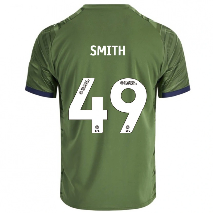 Danxen Damen Bastian Smith #49 Grün Weiß Auswärtstrikot Trikot 2025/26 T-Shirt Schweiz